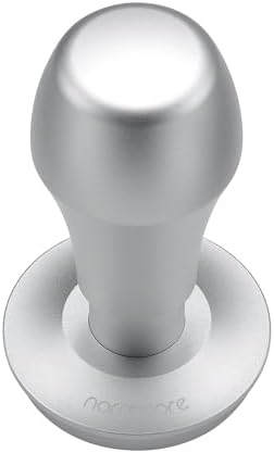 Normcore 53.3mm Coffee Tamper V4.1 with Click Sound Feedback, Spring Loaded Tamper With Stainless Steel Flat Base, Compatible with 54mm Breville Sage Espresso Machine Portafilter, Silver - Image 4