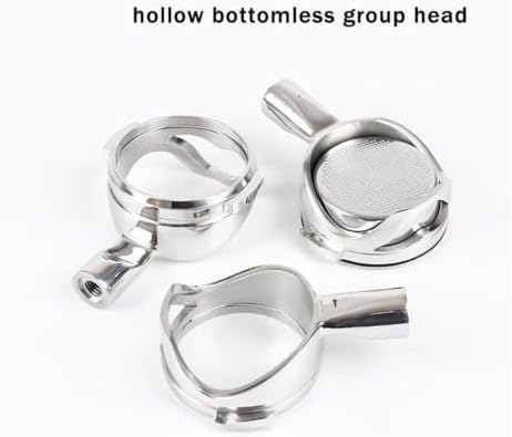 58MM 2ears,Compatible With WPM,Coffee Hollow Bottomless Portafilter,Compatible With Welhome,Kd310 / 510 / 210s 330 Stainless Steel Espresso Handle Filter(58MM-colour) - Image 3