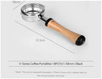 58mm Espresso Bottomless Portafilter With Espresso Tamper/Coffee Distributor Barista Coffee Accessories, Compatible With Muvna, Compatible With V Series(Coffee Portafilter) - Image 2