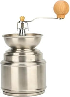 Manual Coffee Grinder, Stainless Steel Hand Crank Burr Grinder with Adjustable Conical Burr and Portable Design for Camping Travel Home - Image 6