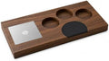 Walnut Espresso Tamping Station for 51/54/58mm by CrossCreekLLC