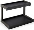 MARTY Counter Shelf Organizer, 2 Tier Spice Rack for Countertop, Black by MARTY