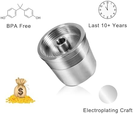 Compatible With ILLY，Y3.2 Mahine,Stainless Steel Reusable Coffee Filter Support Refillable Capsules Cup Pod(1PCS-E) - Image 4