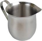 Rattleware 8oz Brew Pitcher Stainless Steel Milk Frothing Pitcher, Set of 6 by rattleware