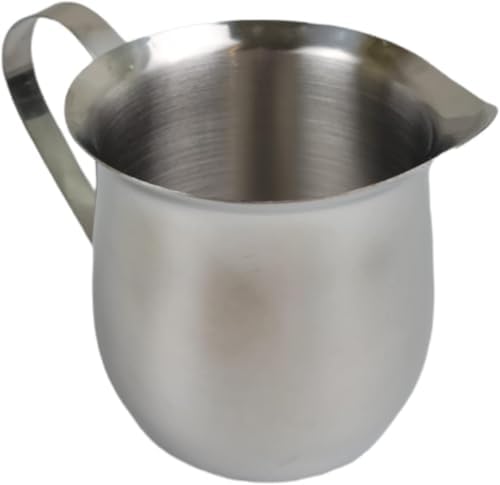Rattleware 8oz Brew Pitcher Stainless Steel Milk Frothing Pitcher, Set of 6 by rattleware