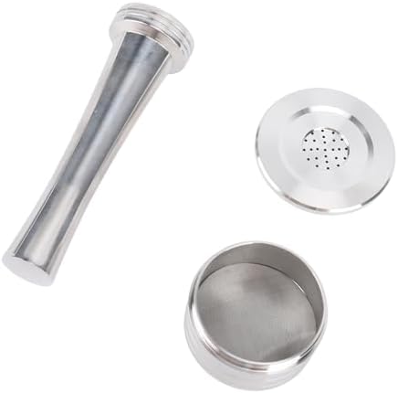 Stainless Steel Reusable Coffee Capsule, Coffee Pod Filter for Q Machine, with Easy Design for Ground (with Paper Filters Brush Spoon Press Hammer) - Image 3