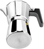 BRA Perfecto – Italian Induction Coffee Maker, Aluminium, Capacity 6 Cups, Silver, 18 x 10 x 19 cm - Image 6