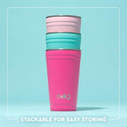 Swig Life 24oz Insulated Party Cup with EZ Slider Lid, Flourish - Image 7