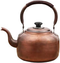 Generic Whistle Tea Pot,Tea Kettle,Copper Kettle,water boiling beep,with Ergonomic Handle, for Gas, Induction,Stovetops, 16×27, FG001 by Unknown