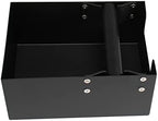 DIBTSA Espresso Knock Box,Coffee Grounds Pucks Knock Box with Removable Rubber Knock Bar and Non-Slip Base (Matte Black) - Image 3