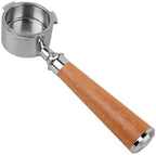 51/54/58mm Wooden Bottomless Portafilter Handle, Compatible For Delonghi, Compatible For Breville, Espresso Accessory(3 Ears Delonghi) by Unknown