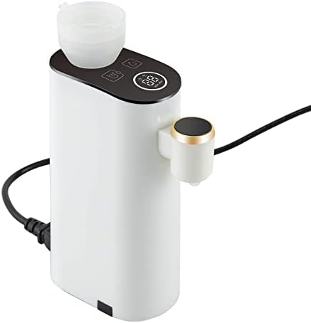 Mini Portable Instant Hot Water Dispenser - 1200W, 3s Quick Heating, 5 Adjustable Temperatures for Bottled Water by DYRABREST