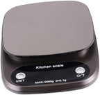 ULTECHNOVO Stainless Steel Kitchen Food Scale with High Precision Sensor Digital LCD Display Accuracy Lightweight and Easy to Clean No Battery Needed Grey by ULTECHNOVO