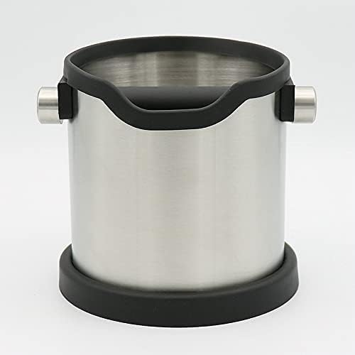 Stainless Steel Coffee Grounds Knock Out Box Espresso Waste Bin Recycle Holder by HOME