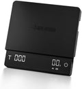MHW-3BOMBER Extra-Large Coffee Scale with Timer, 5.9 * 5.9in, Digital Pour-Over Scale with Flow Rate, 2kg/0.1g Espresso Scale, 3-Brew Mode, Rechargeable Coffee Bean Weight Scale,Black,ES5663 by MHW-3BOMBER