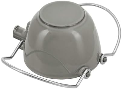 Staub Round Teapot/Kettle - 1QT - Graphite Grey - Image 2
