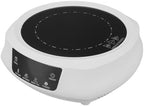 Portable Electric Hot Plate, 800W Ceramic Stove, 5 Inch (White) - Image 4