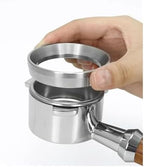 Portafilter Funnel 8 Pcs Coffee Dosing Ring Stainless Steel Espresso Ring Home Barista Accessories(51MM) - Image 4