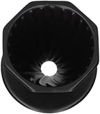 Coffee Dripper Ceramic Convenient Reliable Exquisite Portable Size Simple Design Pour Over Coffee Dripper(Black) - Image 4
