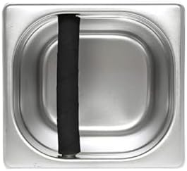 TrueCraftware- 4” Deep Commercial Grade Stainless Steel Coffee Knock Box with Rubber Knock Bar 0.6mm Thickness- Durable Barista Espresso Knock Box Perfect for Restaurant Cafes Home - Image 3