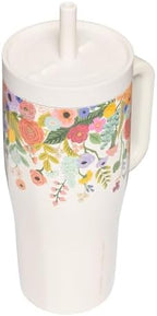 Corkcicle Cruiser Handle Tumbler, 22 oz, Rifle Paper Co. Garden Party - Image 4