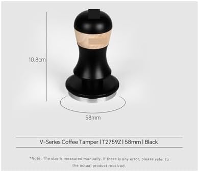 58mm Espresso Bottomless Portafilter With Espresso Tamper/Coffee Distributor Barista Coffee Accessories, Compatible With Muvna, Compatible With V Series(Coffee Tamper) - Image 2