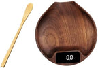 Generic Coffee Scale, Brown: Pour Over Espresso Scale, Grain Weighing, 100g Capacity, Wood Material, 1 Count by Unknown