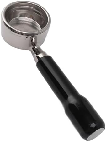 Aramox Double Ears 58mm Bottomless Coffee Portafilter for Coffee Machines, Richer Making Experience, Secure Grip (Black) - Image 2