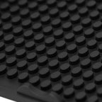 Coffee Tamper Base With Food Grade Silicone Construction Heat Resistant Mat Drained Surface Raised Storage Organizer For Accessories Suitable For Station Countertop Use, Brown - Image 2