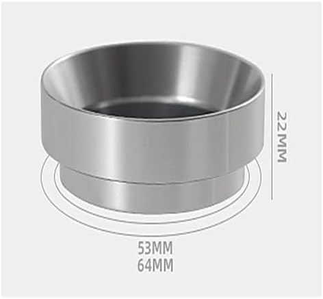 Coffee Dosing Ring Magnetic 51MM 53MM 58MM For Portafilter Accessories Barista Funnel Tool Coffeeware(Silver 53 MM) - Image 2