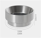 Coffee Dosing Ring Magnetic 51MM 53MM 58MM For Portafilter Accessories Barista Funnel Tool Coffeeware(Silver 53 MM) - Image 2