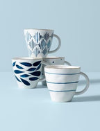 Lenox Blue Bay 4-Piece Dessert Mug Set, 2.75 LB - Image 5