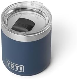 YETI Rambler 10 oz Ceramic Lined Lowball 2.0, Vacuum Insulated with MagSlider Lid, Navy - Image 6
