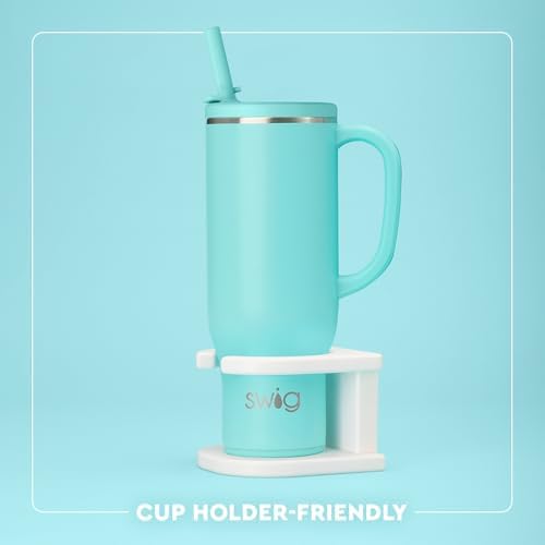 Swig Life 30oz Leakproof To-Go Tumbler with Handle, Beach Balls - Image 6