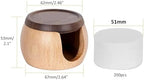Compatible for IKAPE Espresso Wooden Box with 200Pcs Paper Filters, Puck Screen Paper Filters Fit 51mm 54mm 58mm Portafilter Baskets for Home Espresso Making(51MM) - Image 2