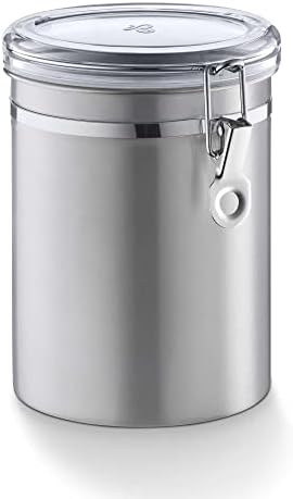 Tchibo Aroma can, coffee tin, 500 g capacity, aroma-tight, stainless steel - Image 4