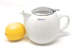 Zero Japan Bee House Round Teapot For One, 24 Oz - Ceramic Tea Pot with Stainless Steel Lid and Infuser, Smooth-Pour Spout, Diswasher and Microwave Safe Tea Pots (White) - Image 7