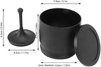 Dosing Cup, Alumium Alloy Coffee Dosing Cup, Coffee Powder Dosing Press Ring, Black Coffee Powder Cup for Coffee Machine, Hands Free Metal Coffee Dosing Funnel, Easy to Clean - Image 2
