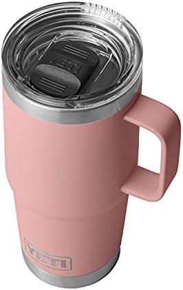 YETI Rambler 20 oz Travel Mug, Stainless Steel, Vacuum Insulated with Stronghold Lid by YETI