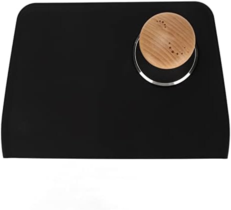 Coffee Tamper Mat with Tamper Slot Silicone Tamping Pad Beech (58mm / 2.28in Tamper) - Image 7
