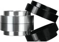 Portafilter Funnel 10 Pcs Coffee Metering Rings Magnetic Funnel Espresso Machine Accessories Barista Tools(Silver,51mm) by Unknown