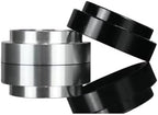 Portafilter Funnel 10 Pcs Coffee Metering Rings Magnetic Funnel Espresso Machine Accessories Barista Tools(Silver,51mm) by Unknown