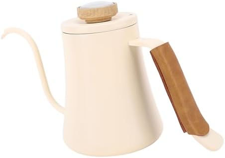 Coffee Kettle with Thermometer Lid, 600ml 304 Stainless Steel - Image 2