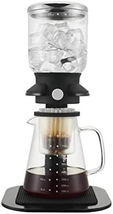 JITEM Cafetera Hand-Brewed Ice Cold Dripper Coffee and Tea Maker Dripper Brewer Maker with Adjustable Water Flow Stainless Steel Filter for Coffee or Tea by Unknown