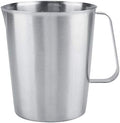 2000ml Large Stainless Steel Measuring Cup Mug Milk Frothing Pitcher Jug Frother with Clear Scale, 304 Cappuccino Espresso Machine for Barista Coffee Latte Art Pen by YosooHealthGear
