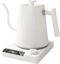 Smart Electric Kettle 1000ML Gooseneck Kettle With Temperature Control and 24H Keep Warm, 304 Stainless Steel Hot Water Kettle For White Tea, Coffee, Boiling Water (White) by Unknown