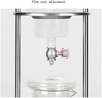 JITEM Cafetera Ice Cold Dripper Coffee and Tea Maker Dripper Brewer Maker with Adjustable Water Flow Stainless Steel Filter Glass Carafe for Coffee or Tea - Image 6
