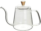 Coffee Pots Drip Coffee Pot Gooseneck Spout Coffee Drip Kettle High Borosilicate Heat Resistant Glass 600ml Transparent Coffee Kettle Pour Gooseneck Kettle Over by Unknown