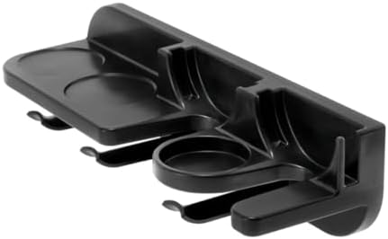 Wall Mounted Espresso Organizer Station for 51mm Machines Black by Alipis