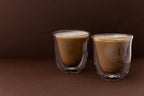 La Cafetière Double Walled Glass Cappuccino Mugs, Set of 2 Heat Resistant Glass Coffee Cups for Coffee, Cappuccino, Latte or Tea, 200ml, Clear - Image 3